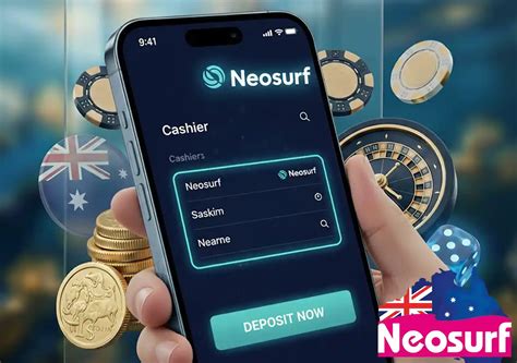 Mobile casino interface showing Neosurf as a payment option