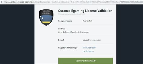 Curacao eGaming license overview for best slots curacao online