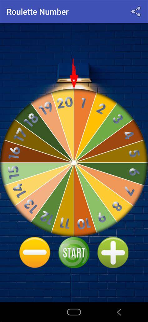 Mobile phone displaying online roulette game in Australia