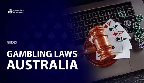 Legal aspects of online gambling in Australia