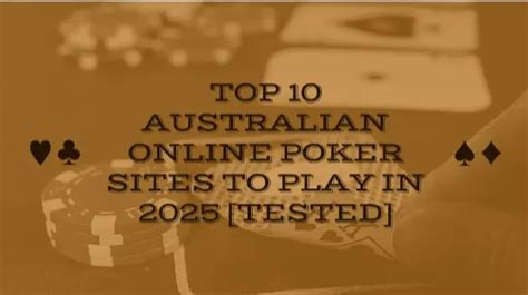 Australian online poker