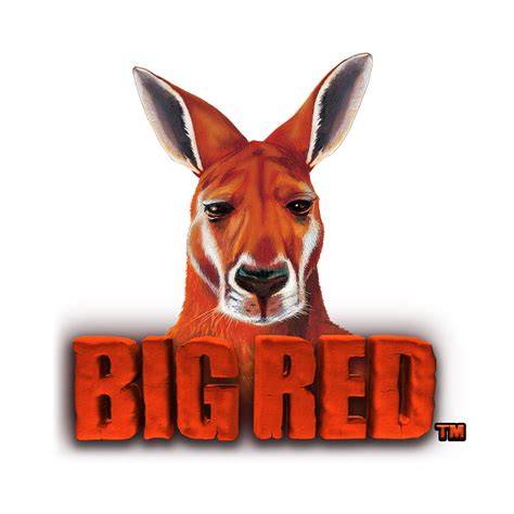 Big Red slots online gameplay featuring kangaroo symbols