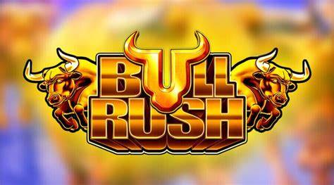 Bull Rush online pokies gameplay on a mobile device