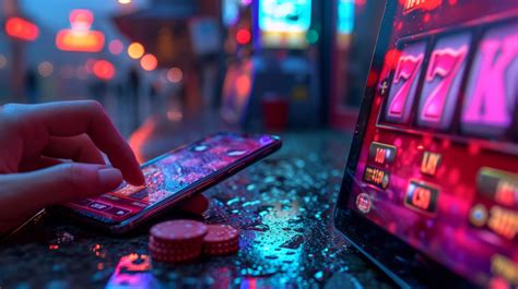 Person choosing an online casino site