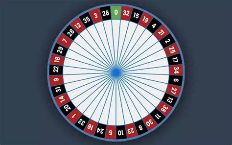 European roulette wheel with single zero
