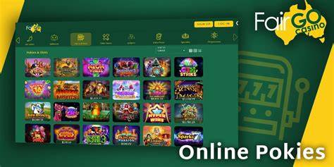 Fair Go online pokies gameplay screenshot