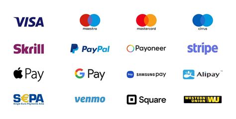 Logos of various secure payment methods accepted by trusted Australian online casinos