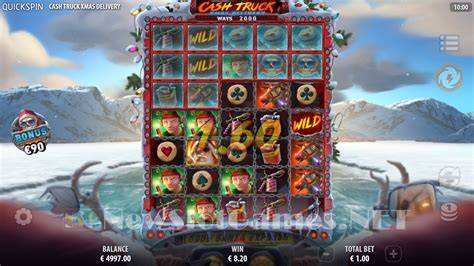 Elaborate graphics of a Quickspin slot machine