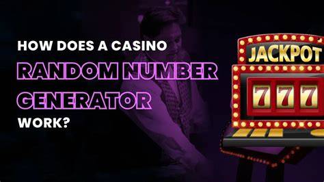 Schematic representation of an RNG powering online slots