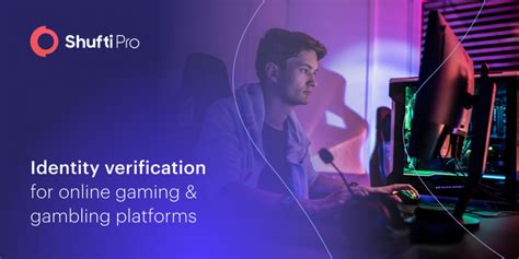 Secure online gaming verification process with digital locks and identity documents