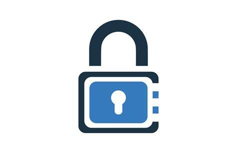 Security lock icon on a browser for a trusted online casino
