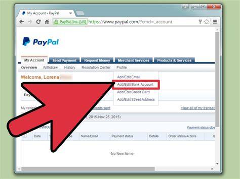 Steps to set up a PayPal account