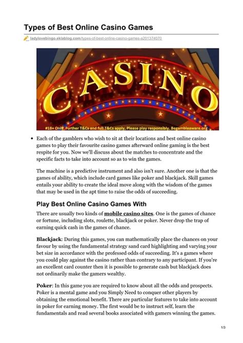 Variety of online casino games for Australian players