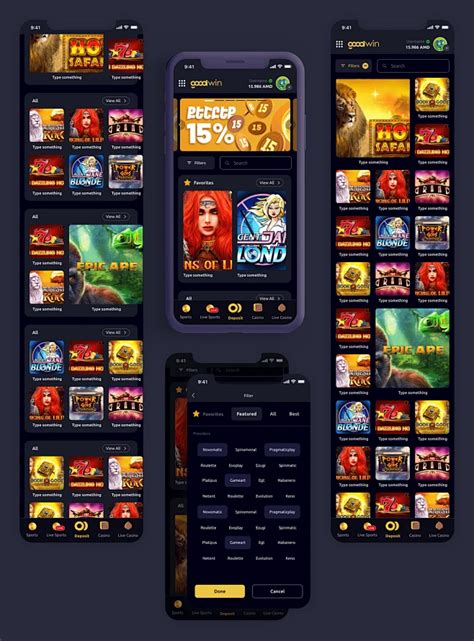 Intuitive user interface for a top online casino in Australia showing various game categories