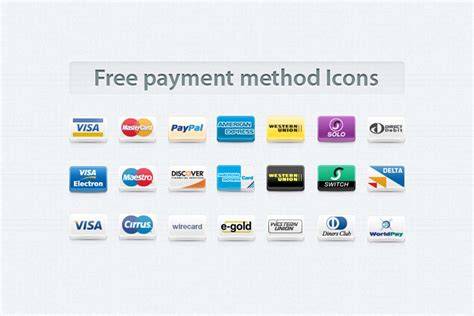 Payment method icons