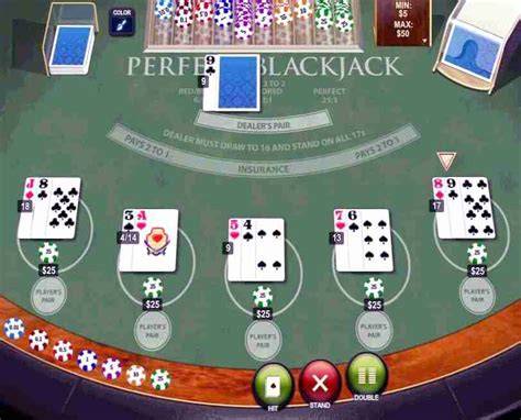 Diagram explaining blackjack rules for Australian players