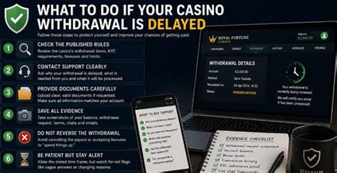 Player avoiding common withdrawal delays