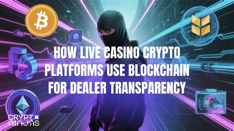 Blockchain technology for casino transactions