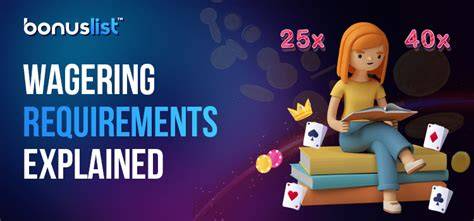 Casino Wagering Requirements Explained