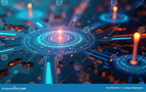 Futuristic payment gateway symbolising the growth of PayID for online pokies Australia real money