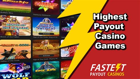 Variety of high payout casino games