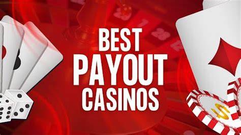 Charts showing payout percentages for top paying online casinos Australia