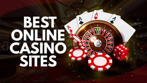 Web browser displaying a secure online casino website with lock icon.