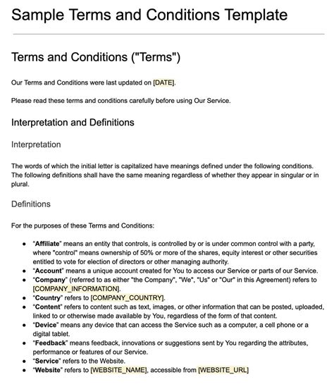 Legal document illustrating casino terms and conditions