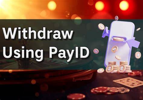 Withdrawing online casino winnings via PayID
